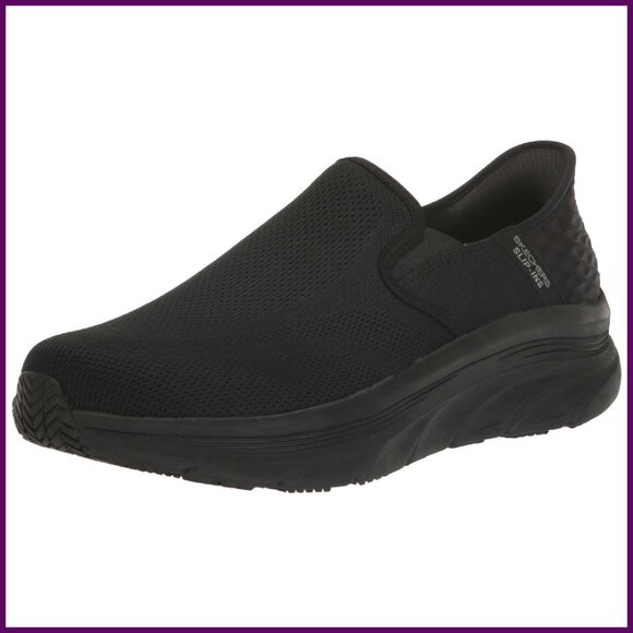 Men's Slip-Resistant Walking Shoes Hands-Free Slip-Ins Size 9